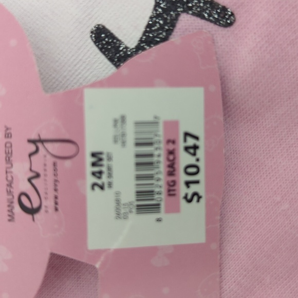 Hello Kitty shirt and skirt set, size 24 month - Picture 4 of 4